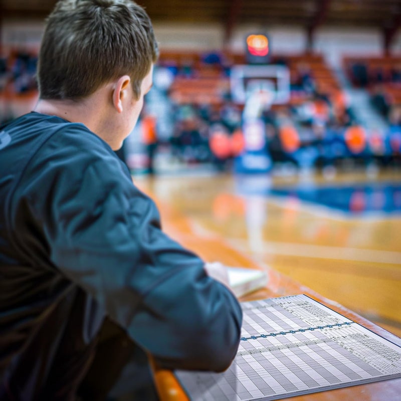 Murray Sporting Goods Premium Basketball Scorebook - 60 Games Score Book Side by Side Stat Keeping Book - Image 5